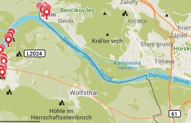 Братислава-Хайнбург-Девін